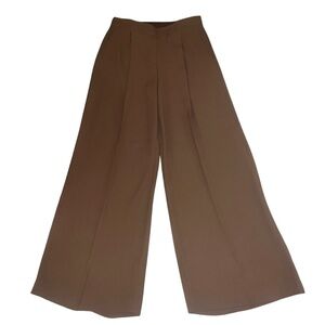 EUC SPANX Crepe Pleated Trouser Pant Cedar 20542T XL Tall Elastic High Waist
